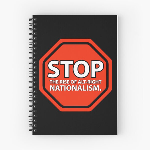 Item preview, Stop the rise of alt-right nationalism  designed and sold by Rachel the Artist .