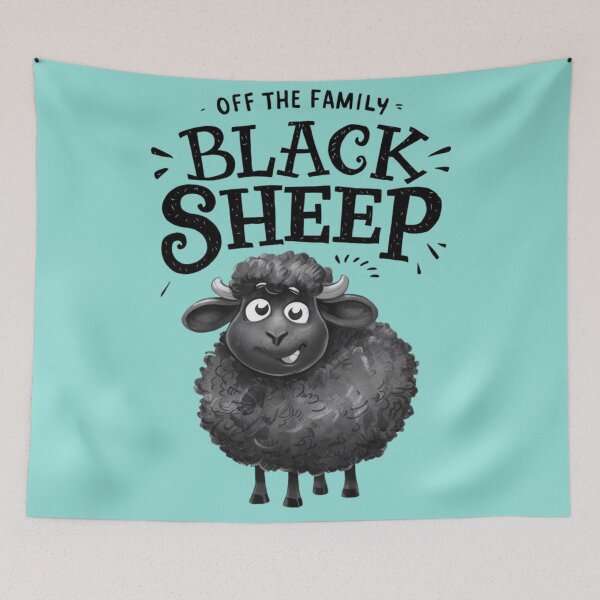 Item preview, BLACK SHEEP The family's problem kid  designed and sold by Ajax90.