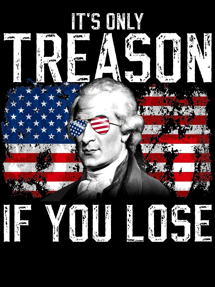 Thumbnail 3 von 3, Tuch, It's Only Treason If You Lose Aaron Burr 4th of July Gear designt und verkauft von DynamicDesign.