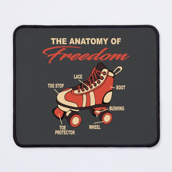 Item preview, The anatomy of freedom roller skates designed and sold by Colorfulman.