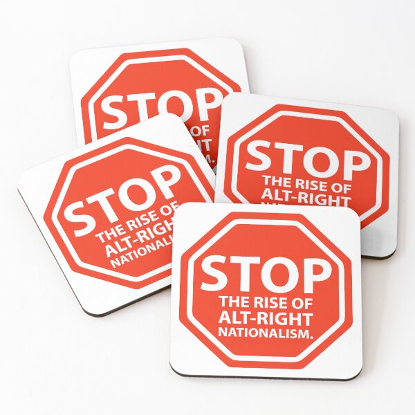 Item preview, Stop the rise of alt-right nationalism  designed and sold by Rachel the Artist .