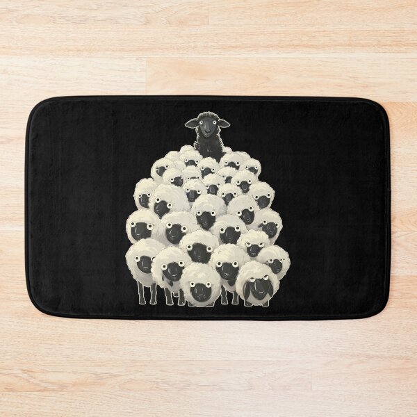 Item preview, Black sheep designed and sold by NerdyBerlin.