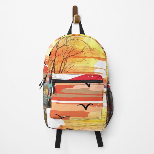 Item preview, beautiful scenery of sunset with river designed and sold by Max & Jacob Publishing.