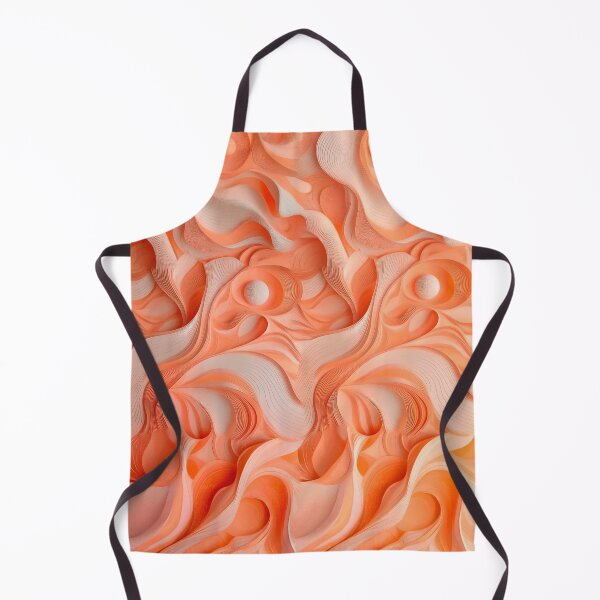 Item preview, Peach Fuzz Elegant Print Abstract Design designed and sold by DFLC Prints.