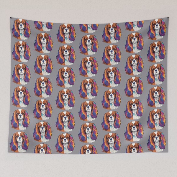 Item preview, Cavalier King Charles Spaniel Art designed and sold by WildlifeInc.
