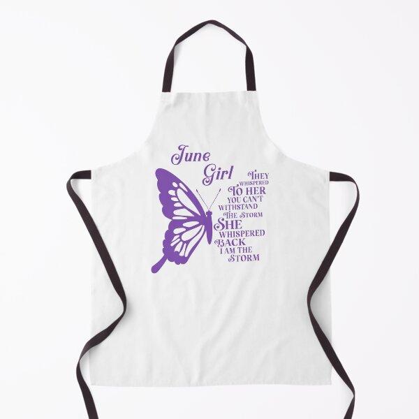 Item preview, June Girl - purple butterfly - they whispered to her you cant withstand the storm designed and sold by EvaAngel.
