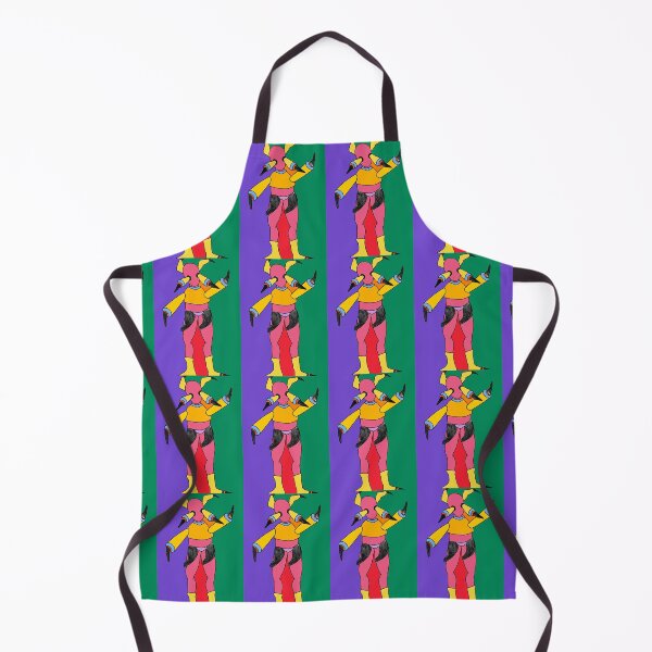 Item preview, Colorized abstract robot monster drawing  designed and sold by Carré Comme Orange.