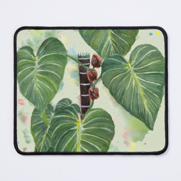 Item preview, Philodendron Glorious _ watercolor painting designed and sold by AnaFilipa.