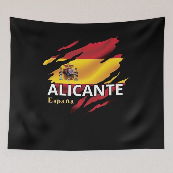 Item preview, Alicante spain flag souvenir  designed and sold by MilkyForest.
