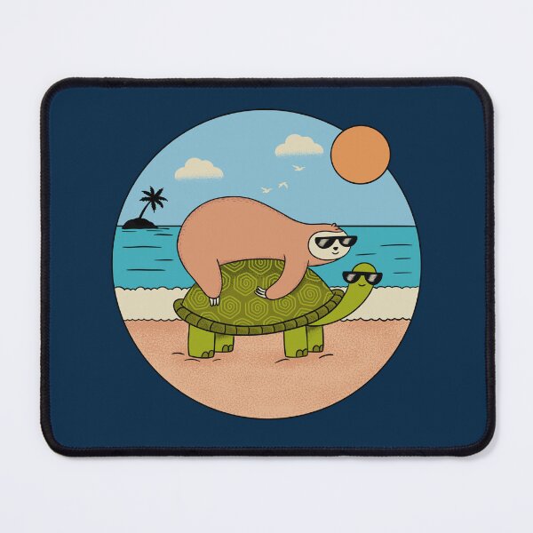 Item preview, Sloth and turtle beach designed and sold by coffeeman.