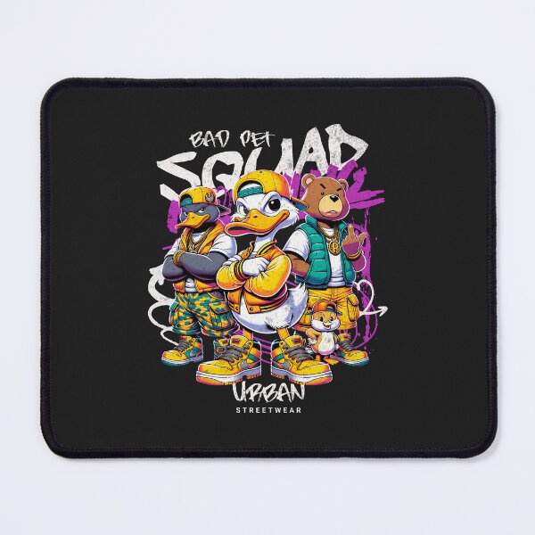 Item preview, bad pet squad designed and sold by ShawishArt.