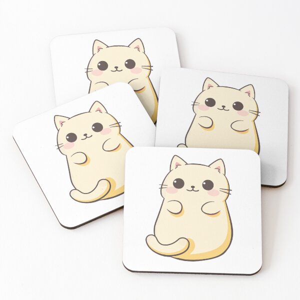 Item preview, Kawaii Cat designed and sold by Line Designs By Duck.