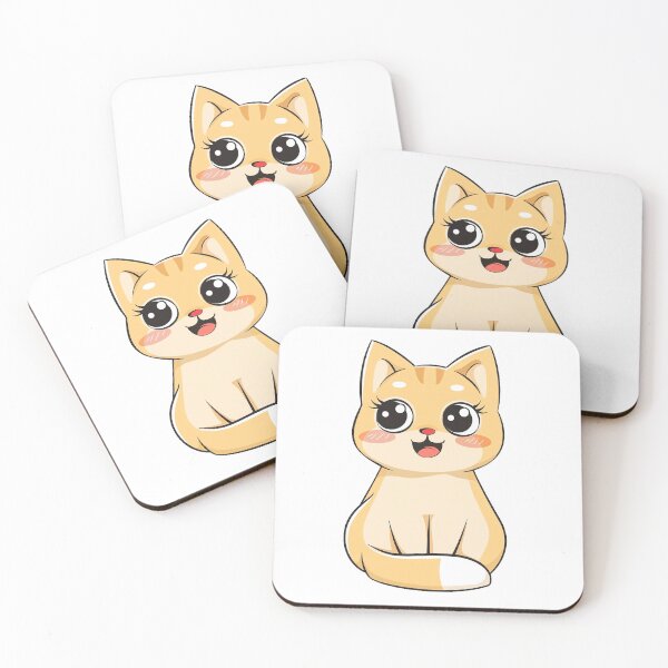 Item preview, Kawaii Cat designed and sold by Line Designs By Duck.