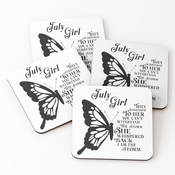 Item preview, July Girl - butterfly - they whispered to her you cant withstand the storm designed and sold by EvaAngel.