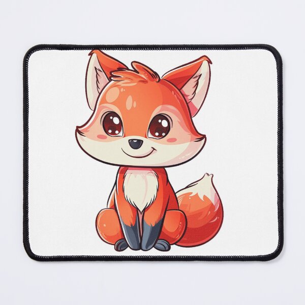 Item preview, Kawaii Fox designed and sold by Line Designs By Duck.