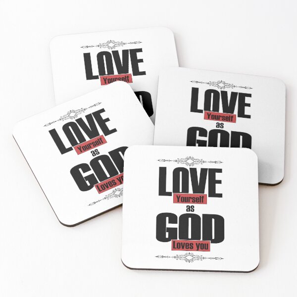 Item preview, Love Yourself as God Loves You Design | Christian Design designed and sold by KansydMerch.