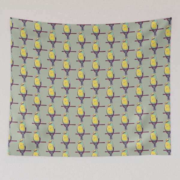 Item preview, Retro blue bird designed and sold by Hen-C-Art.