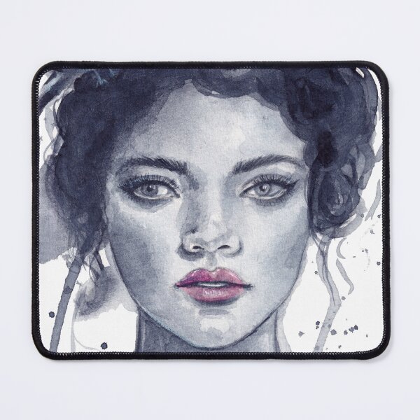 Item preview, Payne's Grey Girl's Portrait designed and sold by AnaFilipa.