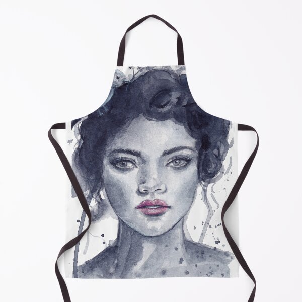 Item preview, Payne's Grey Girl's Portrait designed and sold by AnaFilipa.