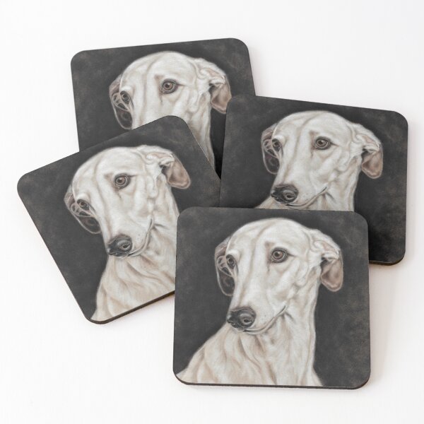 Item preview, Greyhound pastel artwork  designed and sold by TraceyEarlArt.