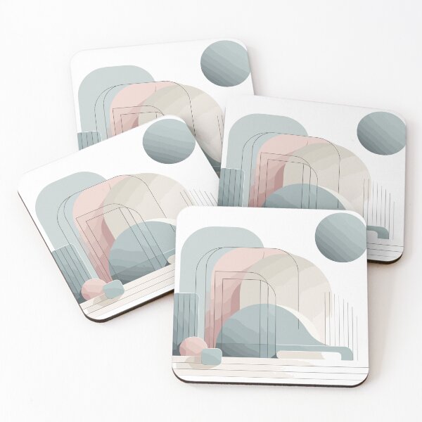 Item preview, Harmony of Pastel Shapes designed and sold by Antoine Dupuit.