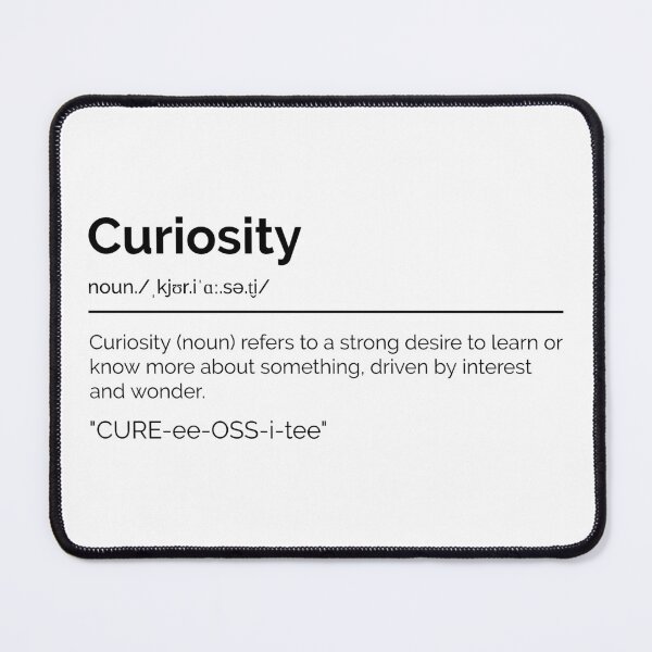 Item preview, Curiosity designed and sold by ConsiTee.