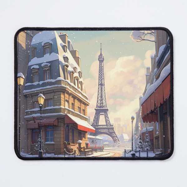 Item preview, Snowy Paris designed and sold by Rtymer.