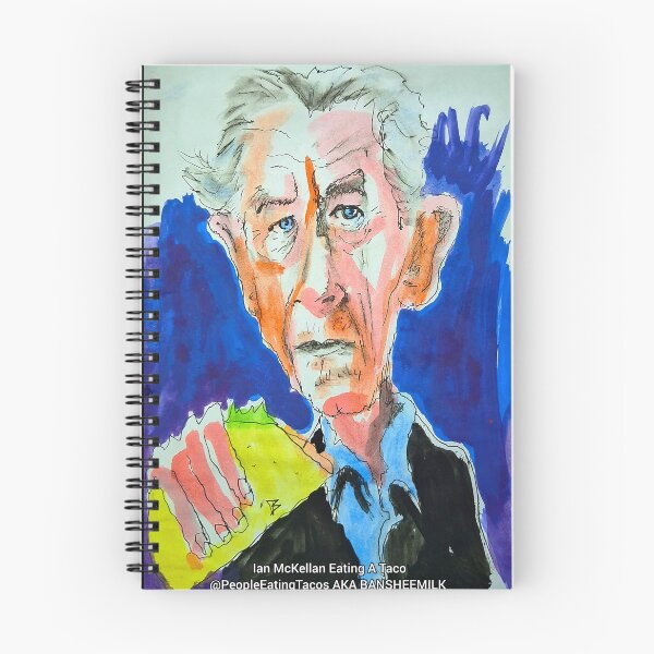 Item preview, Ian Mckellan Eating Tacos designed and sold by BansheeMilk.