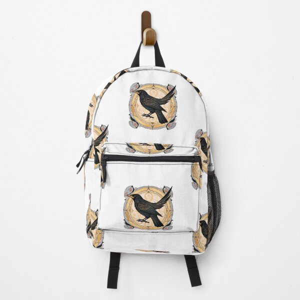Item preview, Nordic Raven Odins Follower Traditional Stylized Graphic Art designed and sold by dcohea.