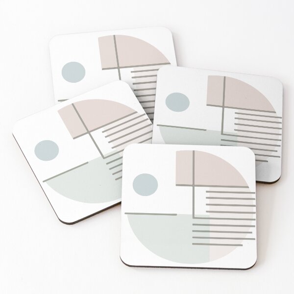 Item preview, Harmony of Pastel Shapes designed and sold by Antoine Dupuit.