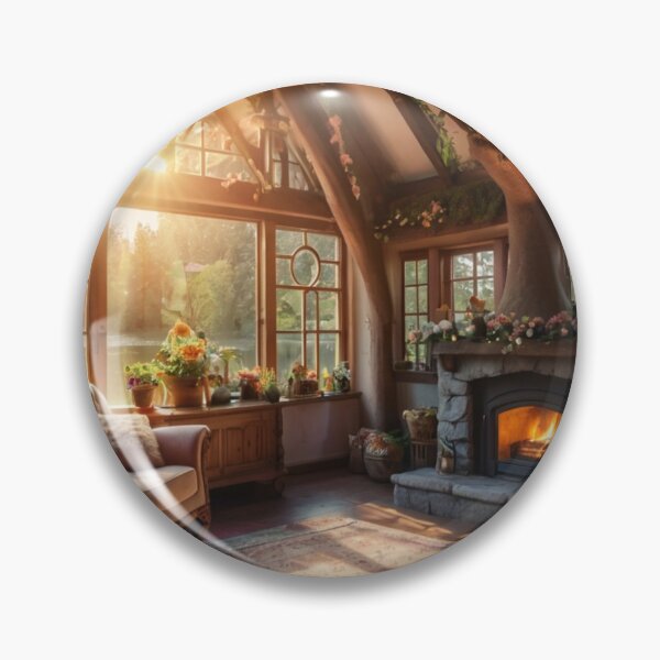 Artikelvorschau, Granny’s Magical Fairy Cottage Hearth entworfen und verkauft von BlareBlare.