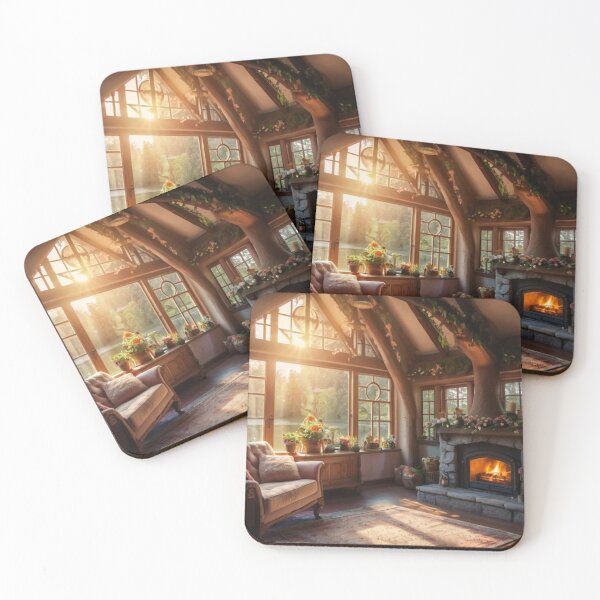 Item preview, Granny’s Magical Fairy Cottage Hearth designed and sold by BlareBlare.
