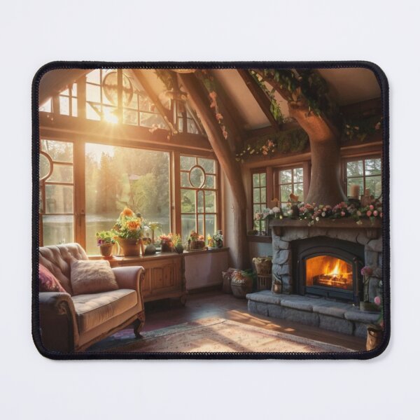 Item preview, Granny’s Magical Fairy Cottage Hearth designed and sold by BlareBlare.