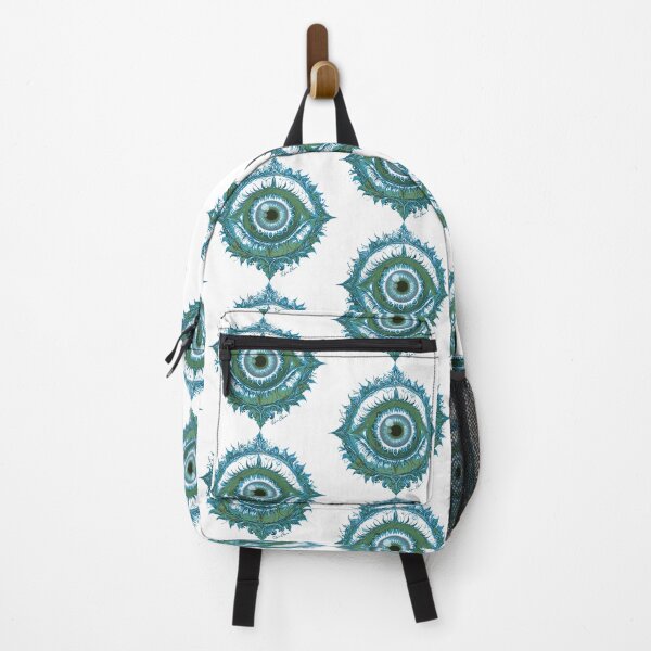 Item preview, evil eye blue and green vintage designed and sold by Hen-C-Art.