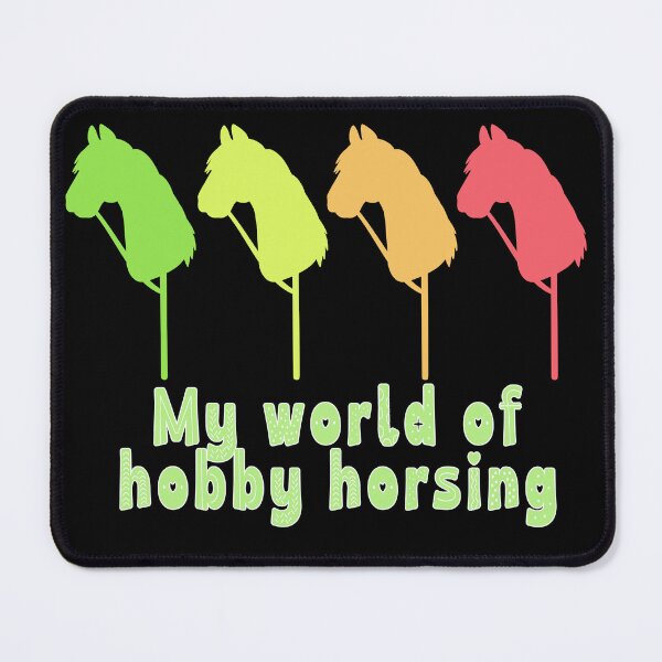 Item preview, colorful hobby horses designed and sold by InNeRoDa.