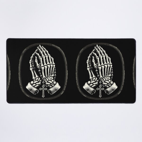Item preview, Skeleton Praying Hands designed and sold by Luvjesus2.