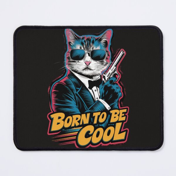 Item preview, Cat - Born to be cool designed and sold by 123ks.