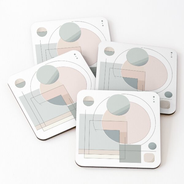 Item preview, Harmony of Pastel Shapes designed and sold by Antoine Dupuit.