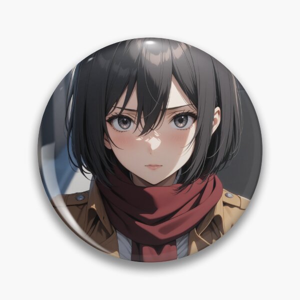 Artikelvorschau, Mikasa Ackerman #3 Fanart entworfen und verkauft von iloveanimechibi.