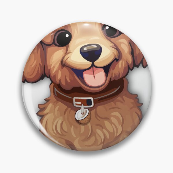 Item preview, Sweet retro coconut puppy designed and sold by Hen-C-Art.