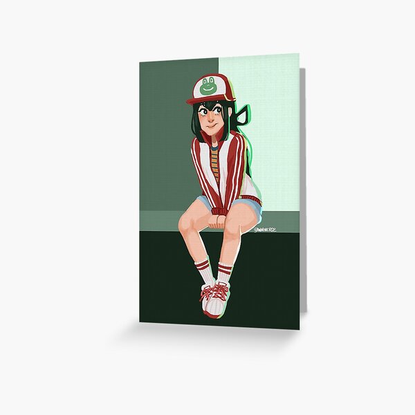 Asui Tsuyu Greeting Card
