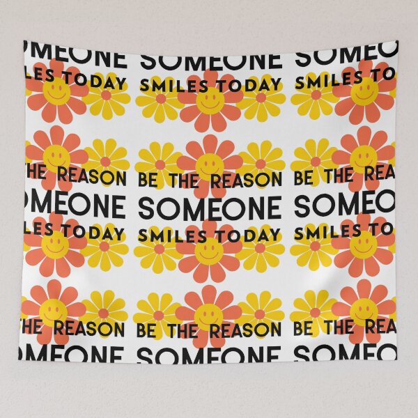 Item preview, Be The Reason Someone Smiles Today - Be Happy designed and sold by Luvjesus2.