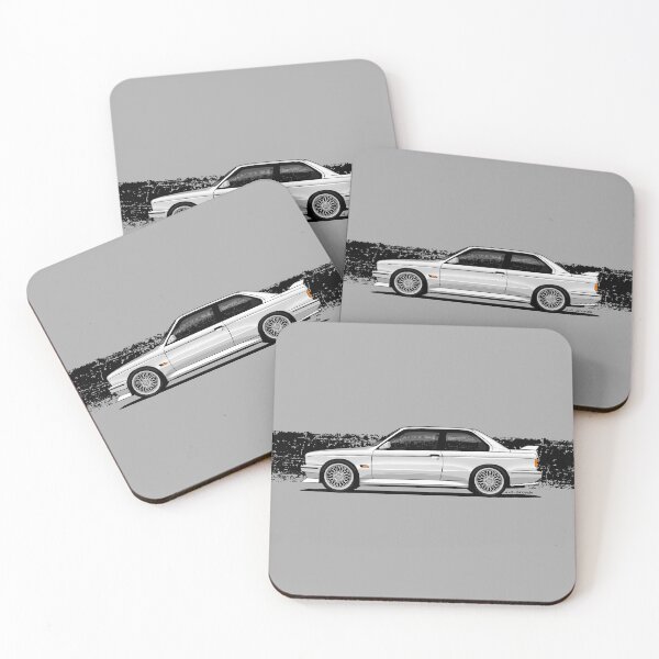 Item preview, My drawing of the iconic barbarian coupe in white designed and sold by designjaag.