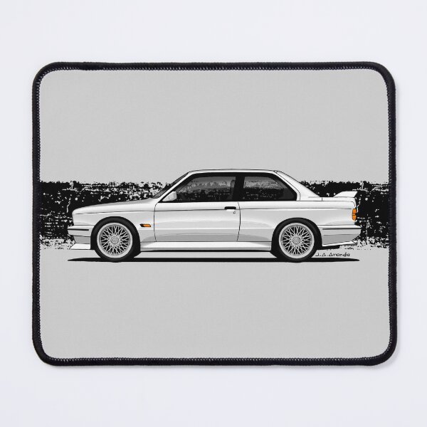 Item preview, My drawing of the iconic barbarian coupe in white designed and sold by designjaag.