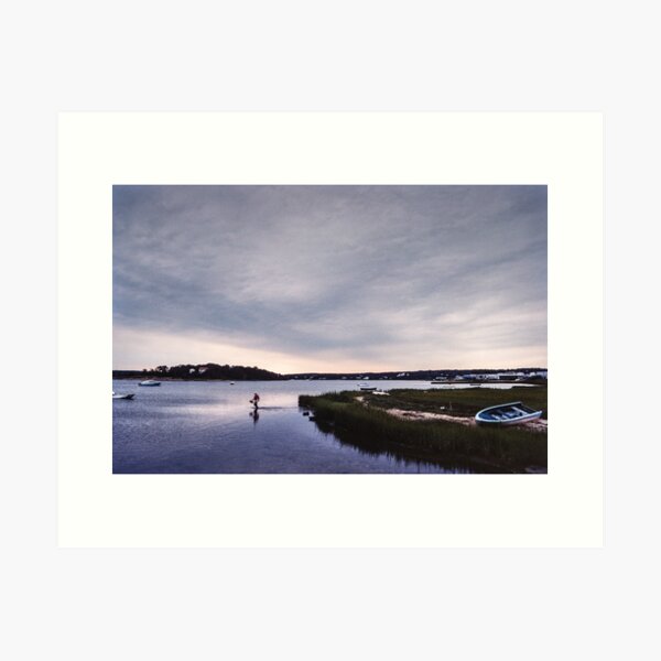 Fishing on the Vineyard Art Print