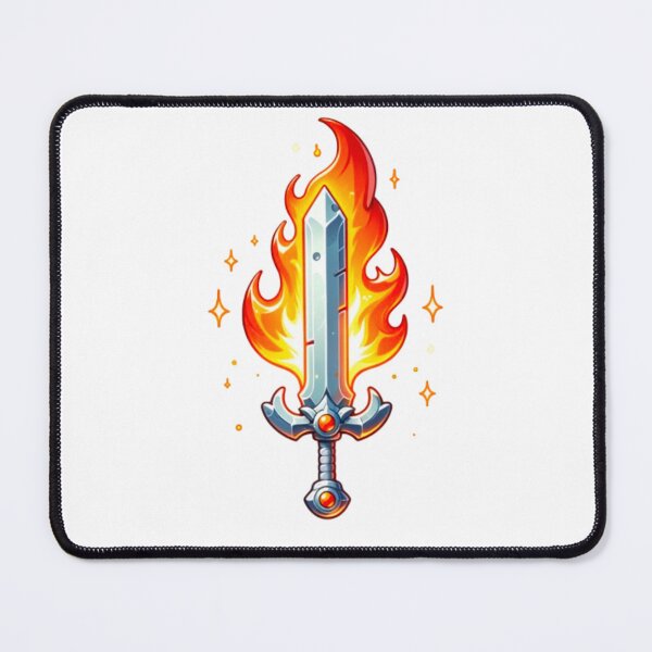 Item preview, Flaming Sword I Spicy Fantasy and Fairytale Book Lovers designed and sold by PedroStyle.