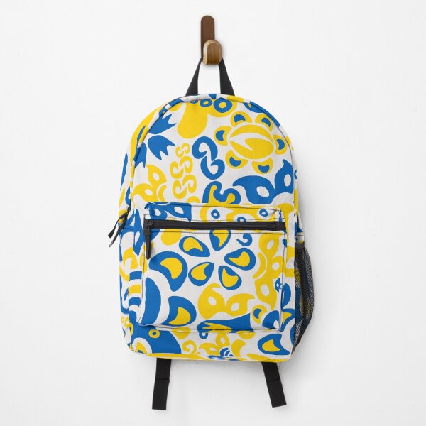 Item preview, Ukrainian flag colors and transparent folklore pattern designed and sold by CutieBlue.