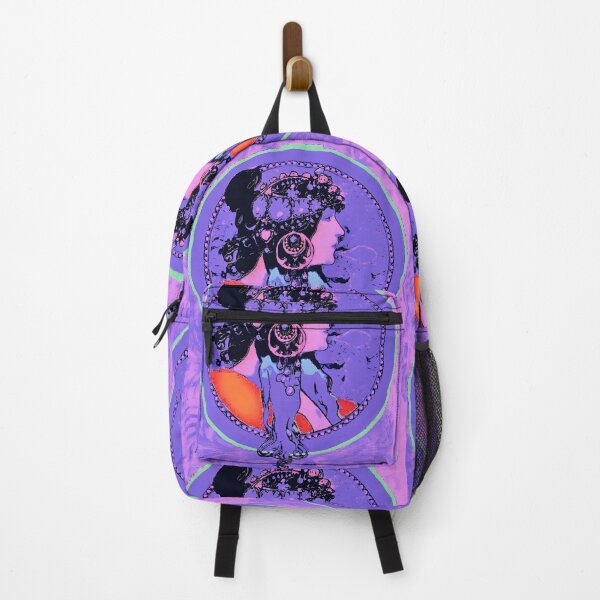 Item preview, Fresh faces. Violet pink lady (Alphonse Mucha) designed and sold by bekki smith.