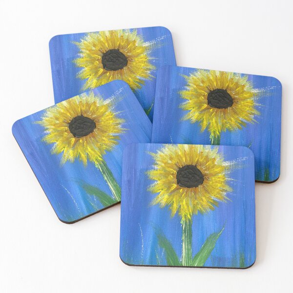 Item preview, single sunny sunflower  designed and sold by emma-goold.