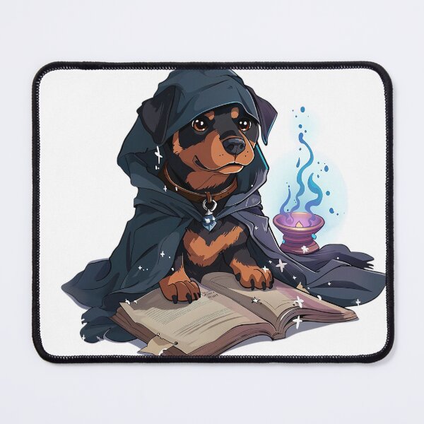 Item preview, Magic dog.Rottweiler Dog Wizard  designed and sold by Anastasiia Yurevych.